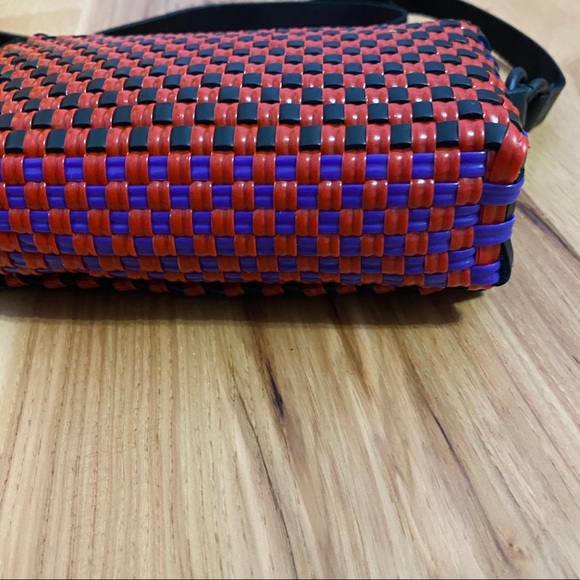 Truss Red Mini Top Handle Crossbody - Picture 7 of 13